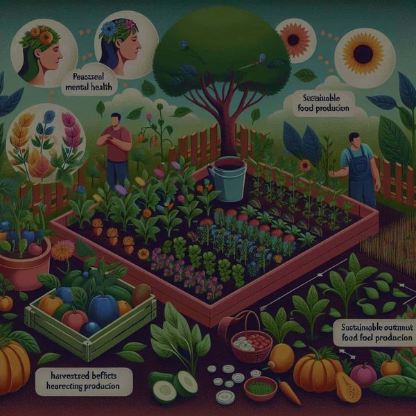 Quels sont les avantages de la permaculture pour la santé mentale et l'alimentation durable ?
