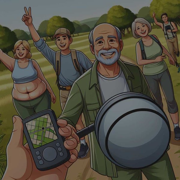 Peut-on associer la pratique du géocaching à une activité ludique et minceur à l'extérieur?